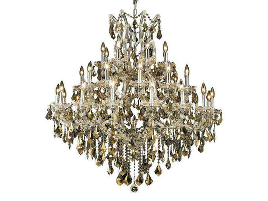 Elegant Lighting Maria Theresa 37-Light Candelabra Tiered Chandelier