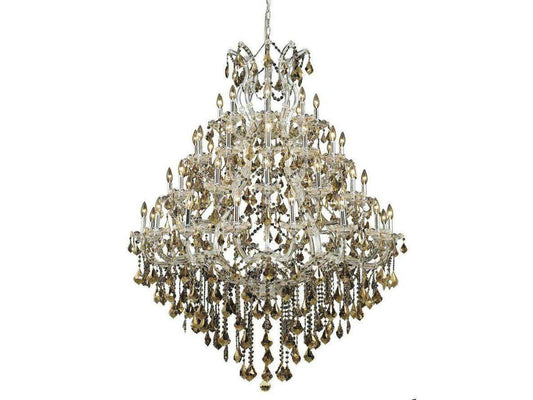 Elegant Lighting Maria Theresa 49-Light Candelabra Tiered Chandelier