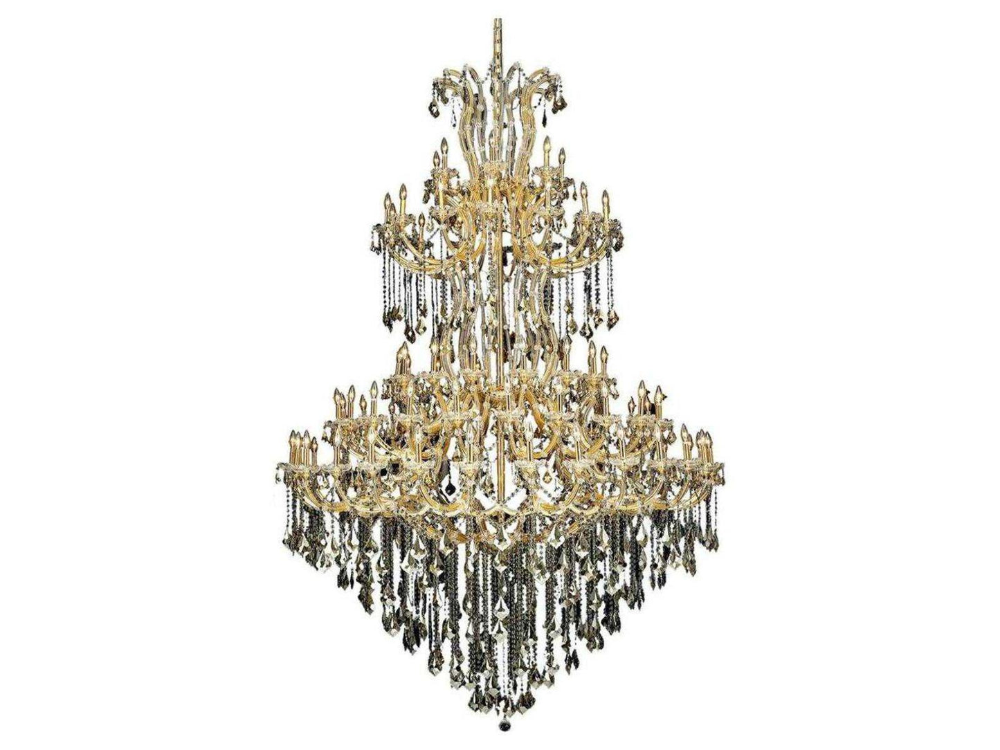 Elegant Lighting Maria Theresa 85-Light Crystal Candelabra Tiered Chandelier
