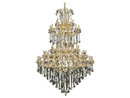 Elegant Lighting Maria Theresa 85-Light Crystal Candelabra Tiered Chandelier