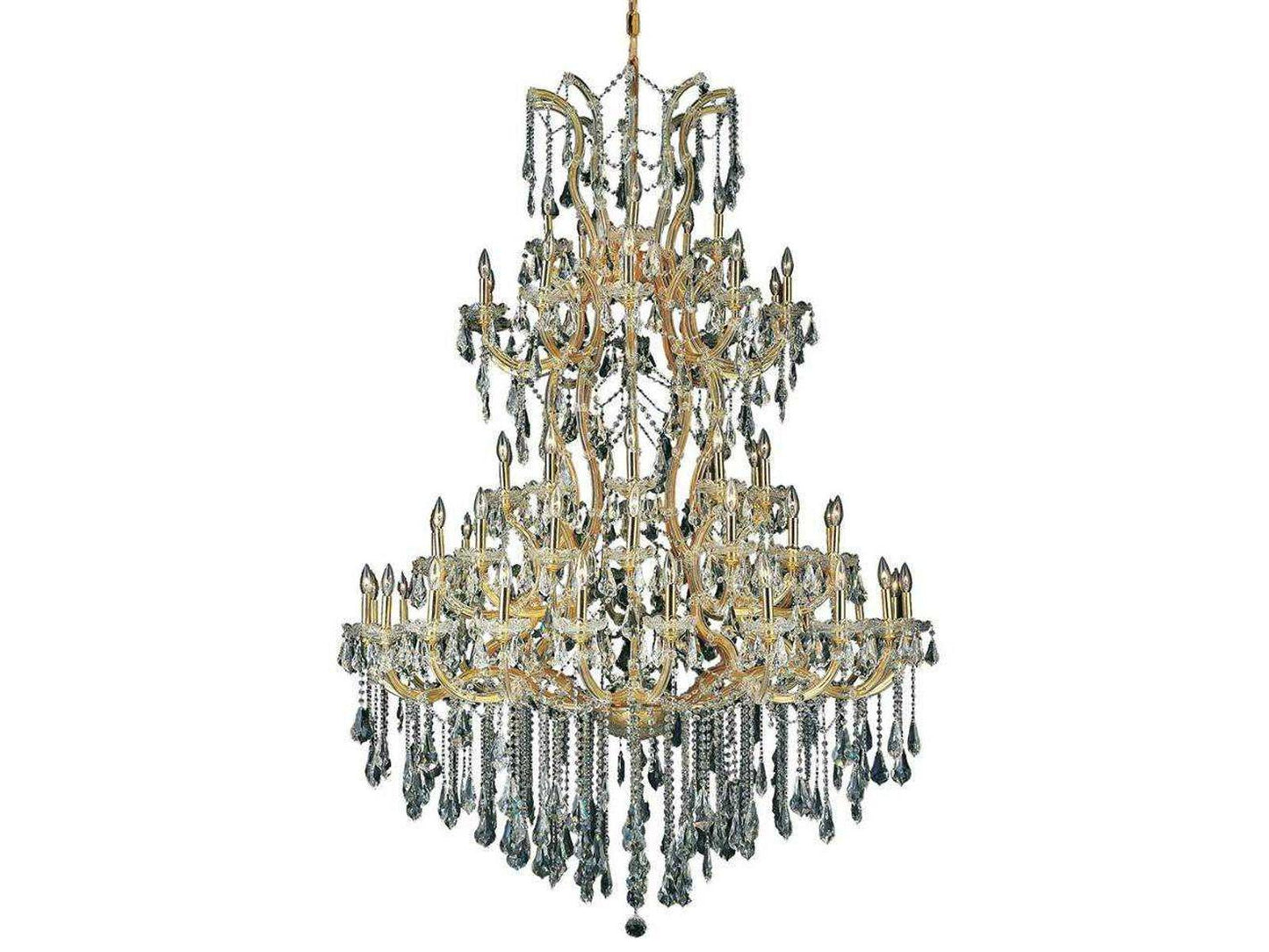 Elegant Lighting Maria Theresa 61-Light Candelabra Tiered Chandelier