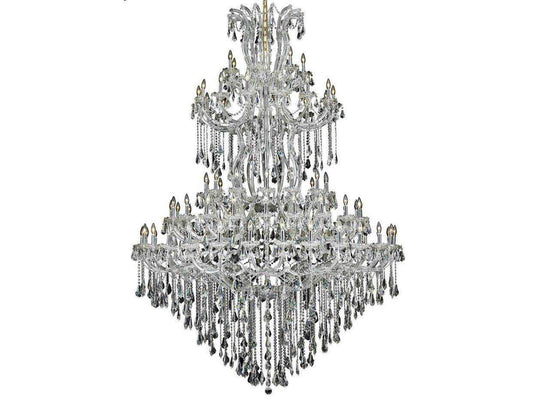 Elegant Lighting 85-Light Maria Theresa Candelabra Tiered Chandelier