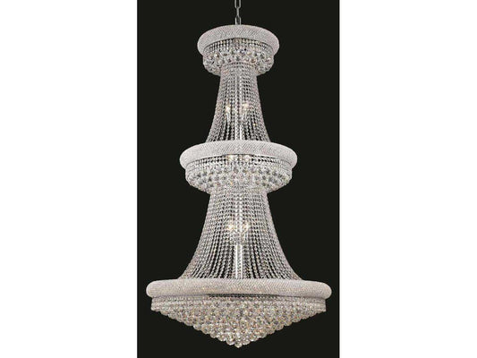Elegant Lighting Primo 32-Light Empire Round Tiered Chandelier