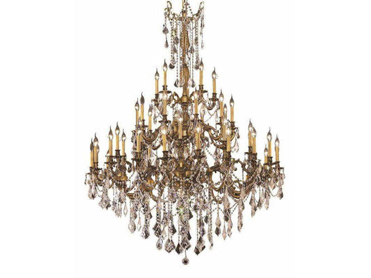 Elegant Lighting Rosalia 45-Light Candelabra Tiered Chandelier