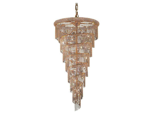 Elegant Lighting Spiral 26-Light Chandelier