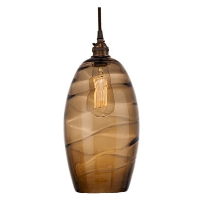 Hammerton Studio Ellisse 28" Wide Artisan Crafted 9 Light Optic Glass Pendant