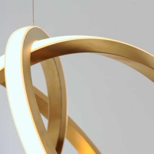 ET2 Signature 41" Wide LED Abstract Chandelier