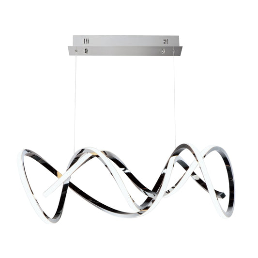 ET2 Signature 41" Wide LED Abstract Chandelier