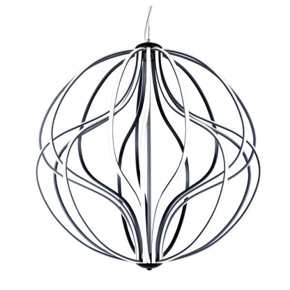 ET2 Aura 31" Wide LED Abstract Globe Chandelier
