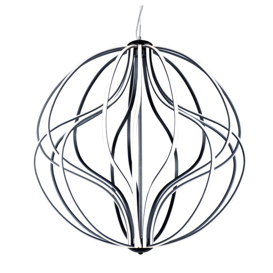 ET2 Aura 31" Wide LED Abstract Globe Chandelier