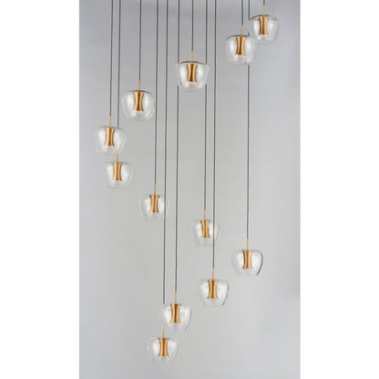 ET2 Newton 25 Light 28" Wide LED Multi Light Pendant