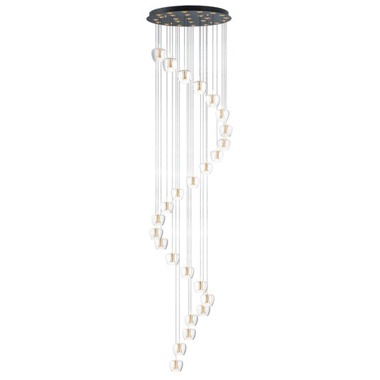 ET2 Newton 25 Light 28" Wide LED Multi Light Pendant