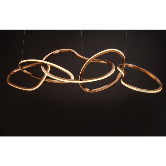 ET2 Unity 55" Wide LED Abstract Chandelier