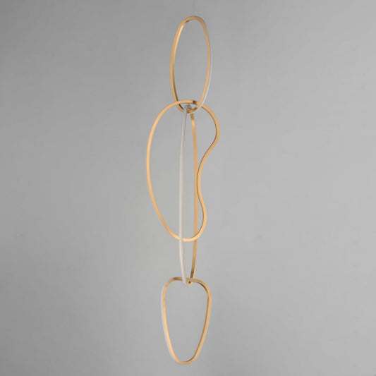 ET2 Unity 4 Light 13" Wide LED Abstract Multi Light Pendant