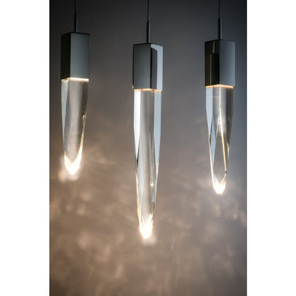 ET2 Quartz 10 Light 20" Wide LED Multi Light Pendant