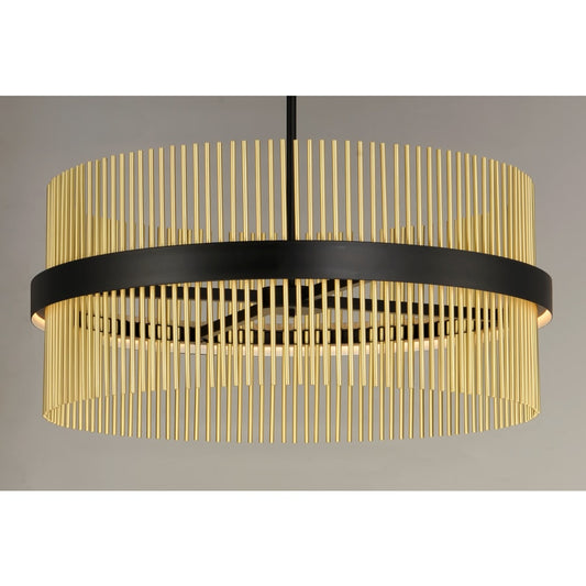 ET2 Chimes 34" Wide LED Drum Chandelier