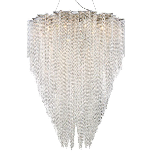 Eurofase Lighting Cohen 12 Light 49" Wide Crystal Chandelier
