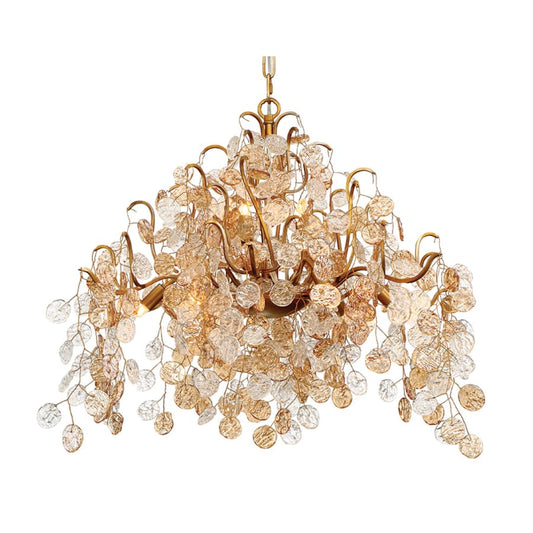 Eurofase Lighting Campobasso 11 Light 33" Wide Abstract Chandelier