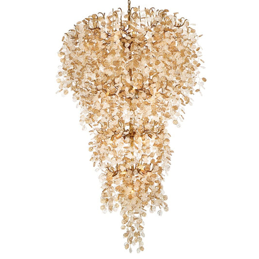 Eurofase Lighting Campobasso 33 Light 47" Wide Abstract Chandelier