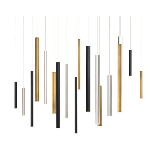 Eurofase Lighting Santana 18 Light 42" Wide LED Multi Light Pendant