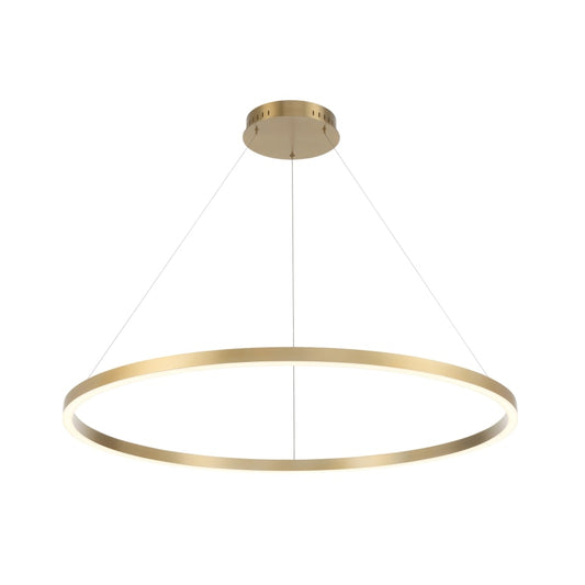 Eurofase Lighting Spunto 47" Wide 3000K LED Ring Chandelier