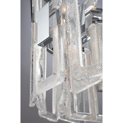 Eurofase Lighting Viviana 7 Light 37" Wide Linear Chandelier