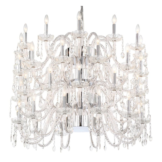 Eurofase Lighting Ferrero 48 Light 42" Wide Crystal Chandelier