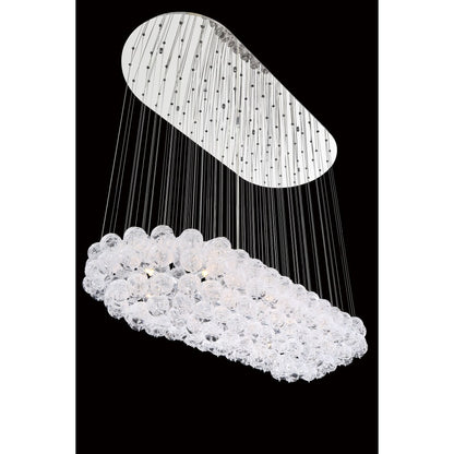 Eurofase Lighting Riverdale 8 Light 25" Wide Suspension Multi Light Pendant