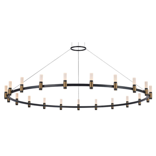 Eurofase Lighting Albany 21 Light 60" Wide LED Ring Chandelier