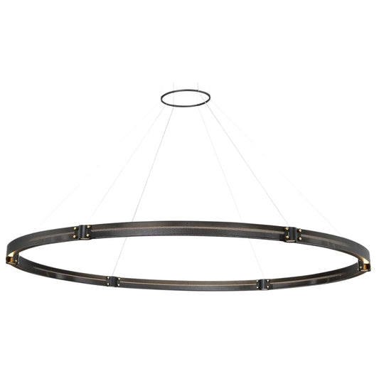 Eurofase Lighting Admiral 2 Light 62" Wide LED Ring Chandelier - 1 Tier