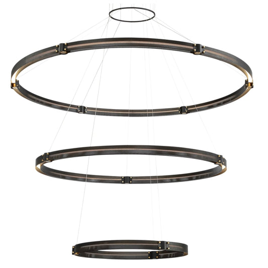 Eurofase Lighting Admiral 6 Light 62" Wide LED Ring Chandelier - 3 Tiers