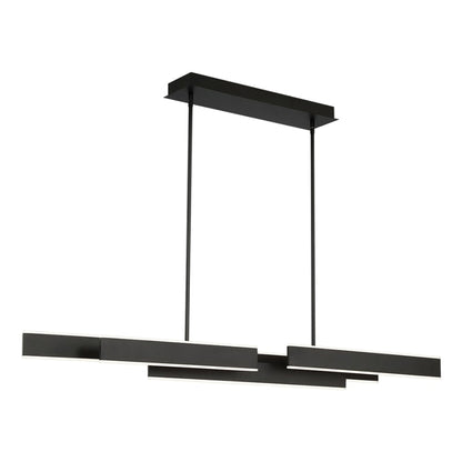 Eurofase Lighting Cameno 9 Light 55" Wide LED Linear Chandelier