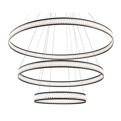 Eurofase Lighting Forster 3 Light 60" Wide LED Ring Chandelier - 3 Tiers