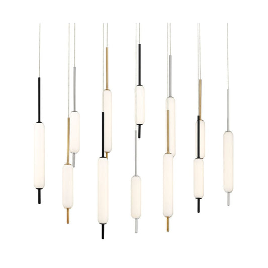 Eurofase Lighting Cumberland 12 Light 40" Wide LED Linear Pendant