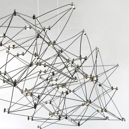 Eurofase Lighting Leonardelli 48" Wide LED Abstract Chandelier