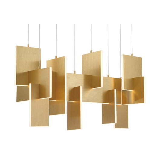 Eurofase Lighting Coburg 42" Wide LED Linear Chandelier
