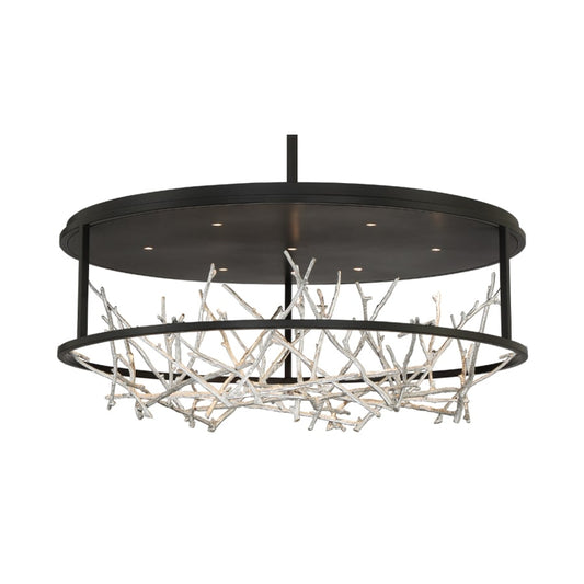 Eurofase Lighting Aerie 31" Wide LED Abstract Drum Chandelier