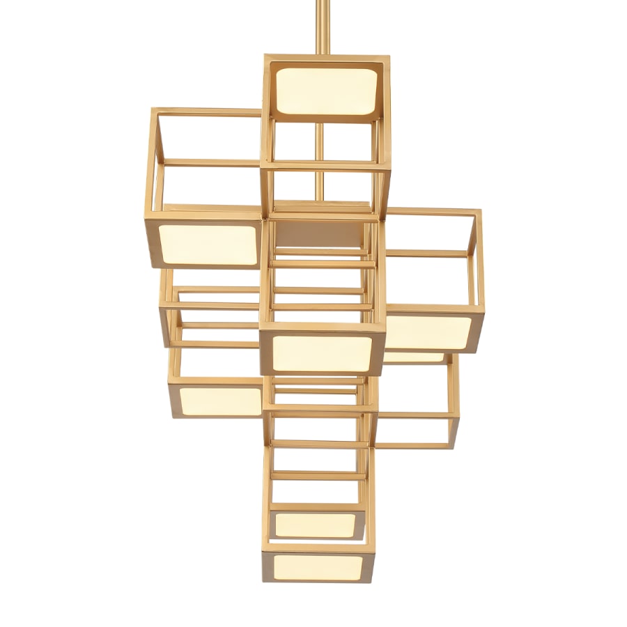 Eurofase Lighting Ferro 40" Wide LED Abstract Chandelier