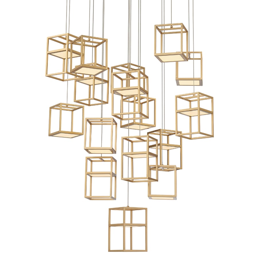 Eurofase Lighting Ferro 32" Wide LED Suspension Multi Light Pendant