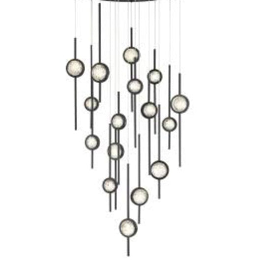 Eurofase Lighting Barletta 16 Light 32" Wide LED Abstract Multi Light Pendant