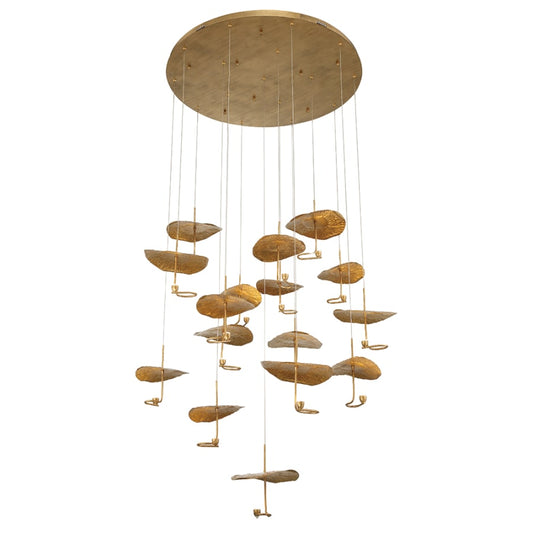 Eurofase Lighting Lagatto 16 Light 52" Wide LED Suspension Multi Light Pendant