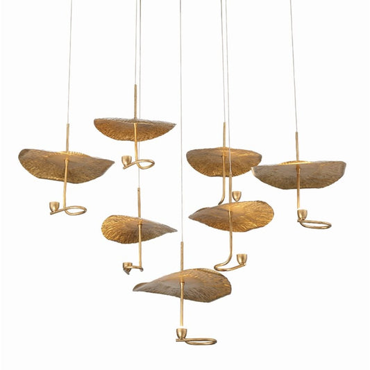 Eurofase Lighting Lagatto 9 Light 24" Wide LED Suspension Multi Light Pendant