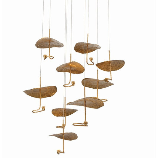 Eurofase Lighting Lagatto 9 Light 36" Wide LED Suspension Multi Light Pendant