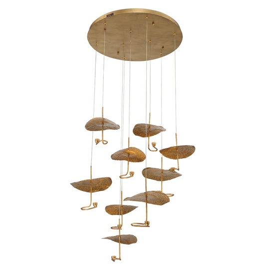 Eurofase Lighting Lagatto 9 Light 36" Wide LED Suspension Multi Light Pendant