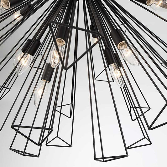 Eurofase Lighting Dendelio 29 Light 41" Wide Sputnik Chandelier