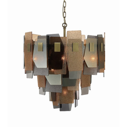 Eurofase Lighting Cocolina 10 Light 24" Wide Abstract Chandelier