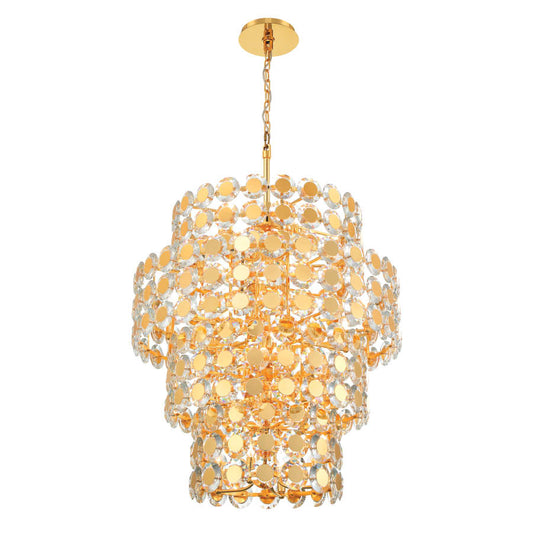 Eurofase Lighting Perrene 24 Light 32" Wide Waterfall Chandelier