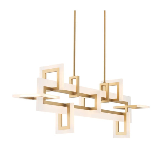 Eurofase Lighting Inizio 49" Wide Linear Chandelier