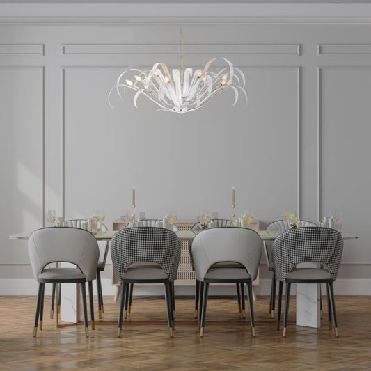 Eurofase Lighting Kagra 12 Light 56" Wide Chandelier
