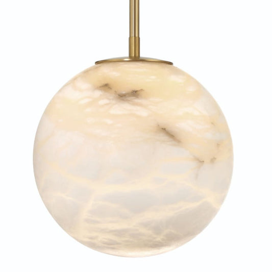 Eurofase Lighting Kepler 12" Wide 3000K LED Pendant with Alabaster Shade
